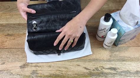 how to clean chanel bag|Chanel bag cleaning.